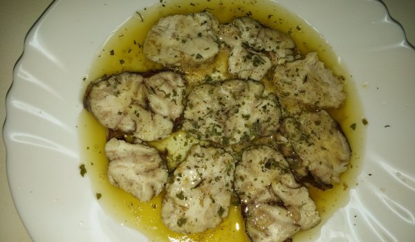 Агнешки мозък с масло
