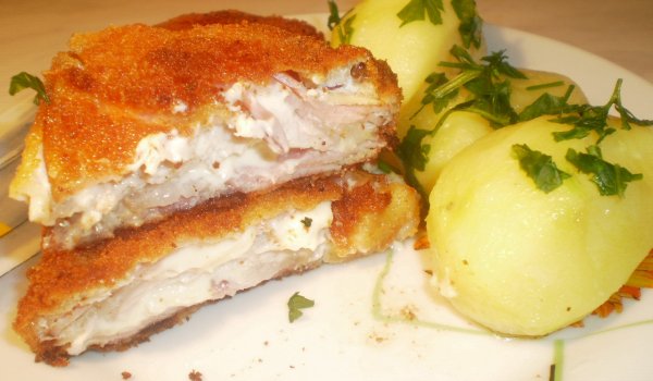 Андалуски пържоли (Cachopo Asturiano)