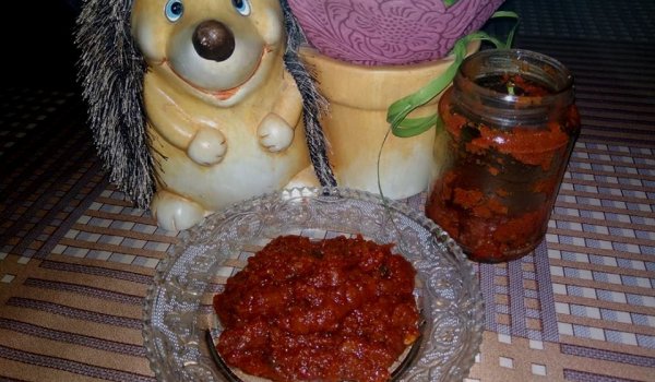 Апетитка с Домати и Печени Чушки