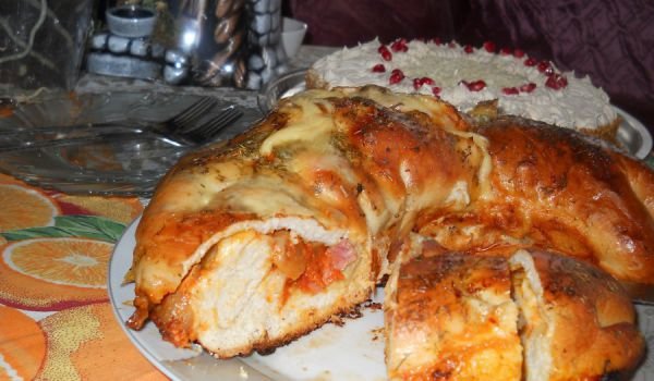 Апетитно рогче с плънка