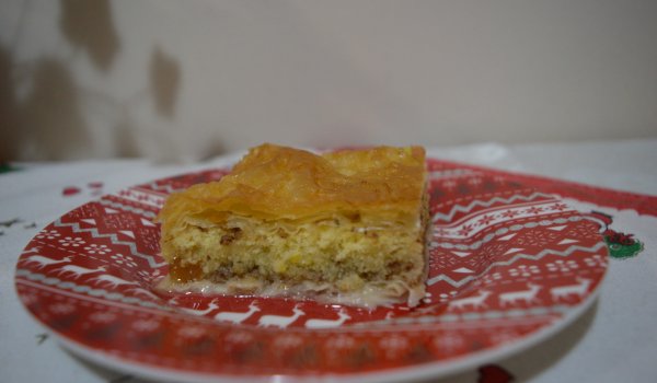 Баклава с локум и грис