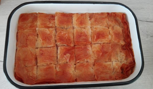 Баклава с нетрадиционен сироп