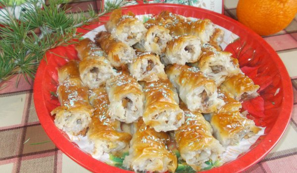 Баклава саралия с портокалов сироп