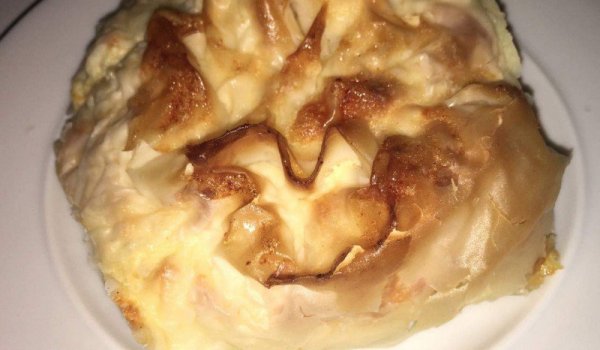 Банички с домашно цедено мляко