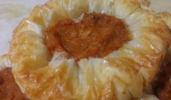 Банички-слънчогледи с тиква и канела