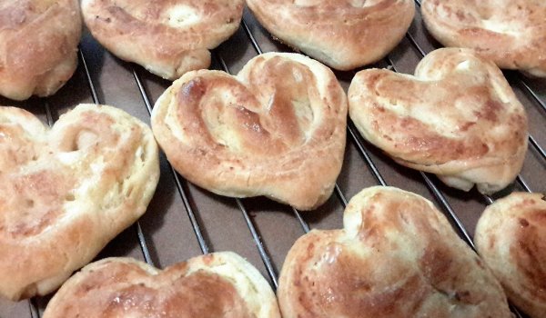 Банички Сърца със сирене и яйца