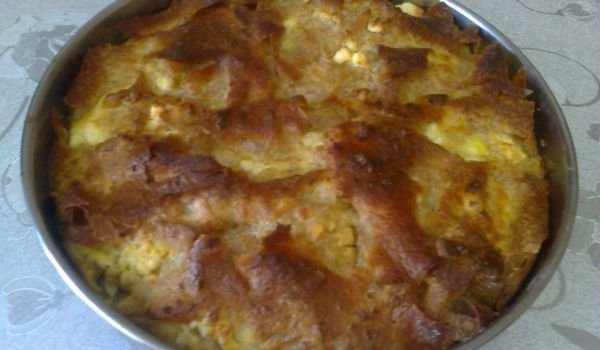 Баница с кори с фибри и солена плънка