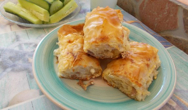Баница с пиле и ориз
