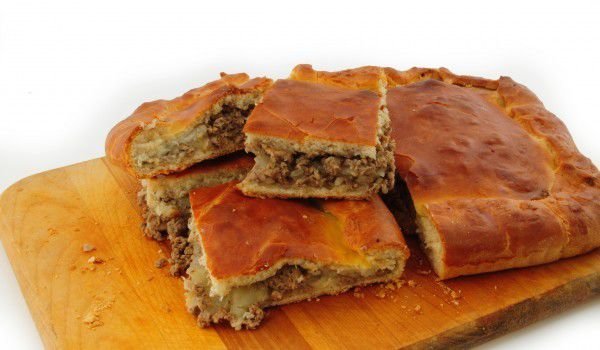 Баница с пилешки дробчета