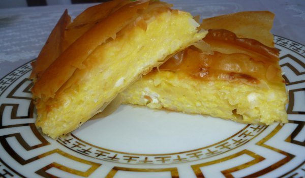 Баница с плънка от ориз