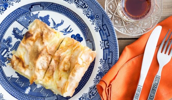 Баница с шунка и сирене