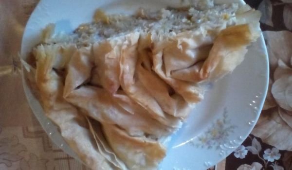 Баница с тиква и орехи