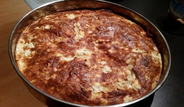 Баница със сирене с готови кори