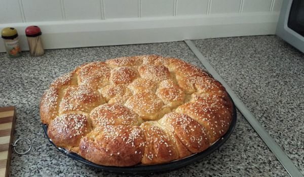 Баница със сусам