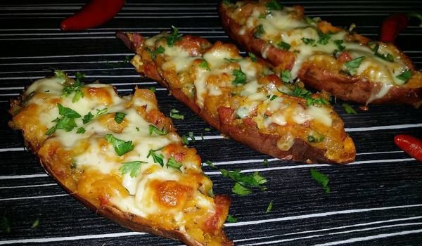Батати с апетитна плънка