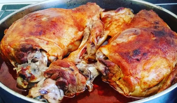 Бавно печено агне с натурален вкус
