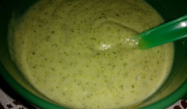 Бебешко пюре с броколи