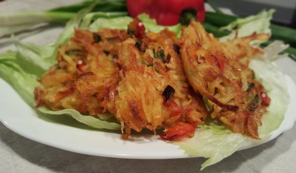 Беларуски зеленчукови палачинки
