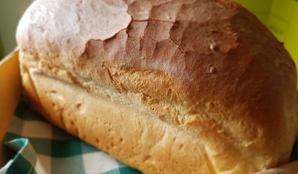 Бял хляб с кефир