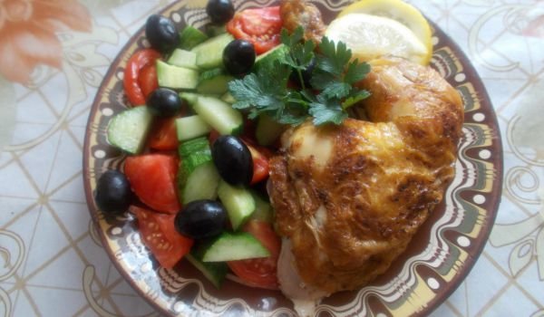 Бирени бутчета на фурна