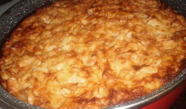 Блага баница със сироп