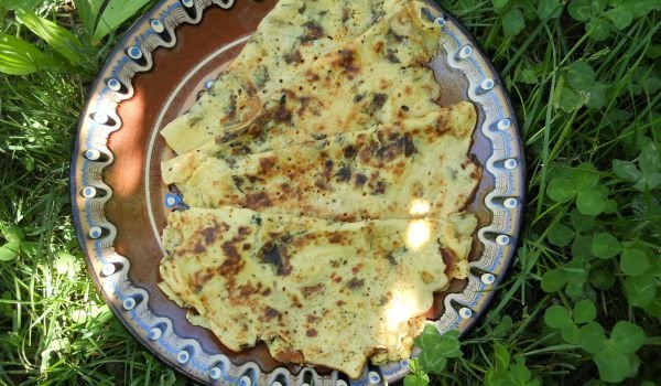 Блини с киселец на сач