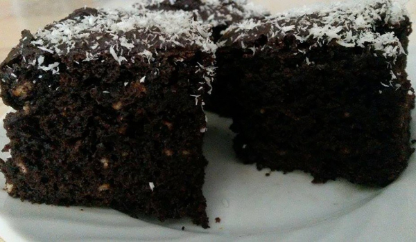 Брауни с кафе и шоколад