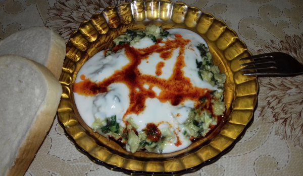 Бурания с лапад и яйца