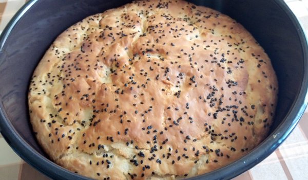 Бъркана питка със сирене