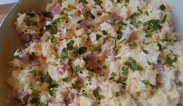 Бъркани яйца на фурна - Моята Рецепта