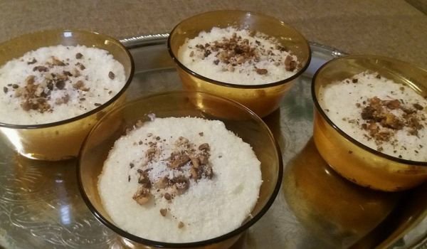 Бърз десерт с вкус на бонбони Рафаело