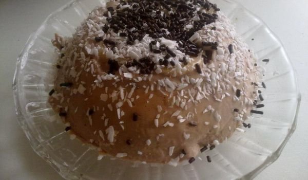 Бърз сметаново-шоколадов десерт