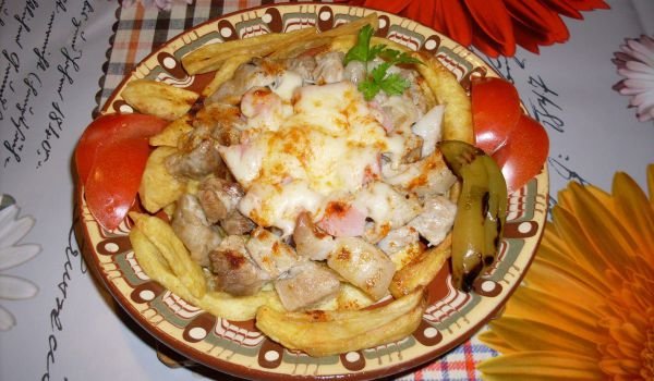 Бърза и вкусна вечеря с крехко свинско
