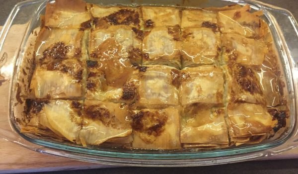 Бърза сладка баница