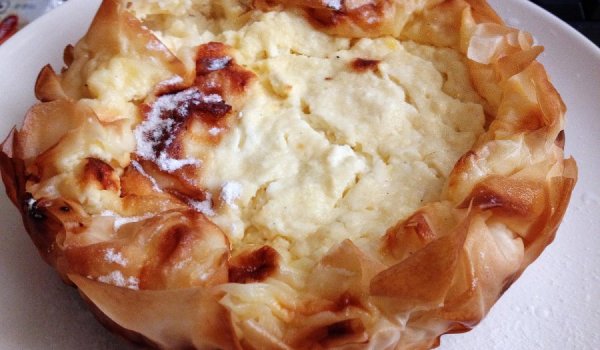 Бърза сладко-солена баница