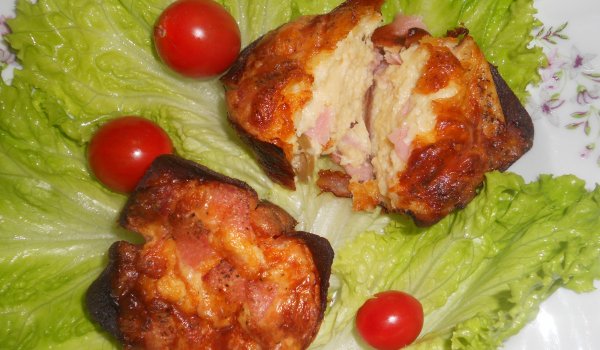 Бързи и вкусни солени кошнички от кашкавал