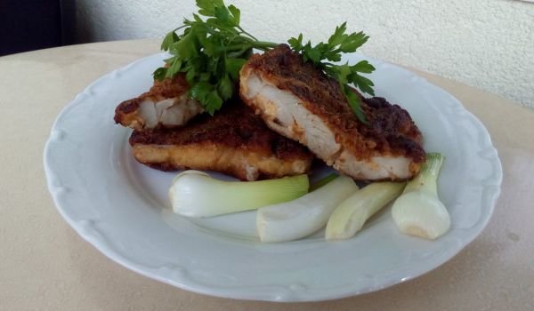 Бързо мариновано пилешко на тиган