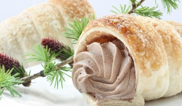 Бутер фунийки с шоколад