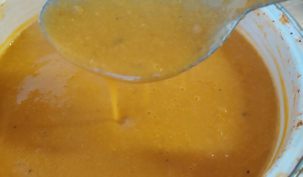 Червена леща (Мерджемек чорба) без запръжка