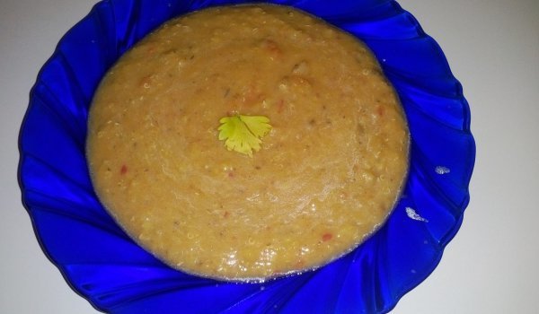 Червена леща с киноа и амарант