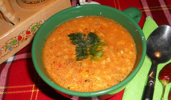 Червена леща