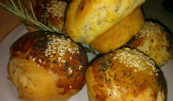 Чеснови хлебчета Гъбки