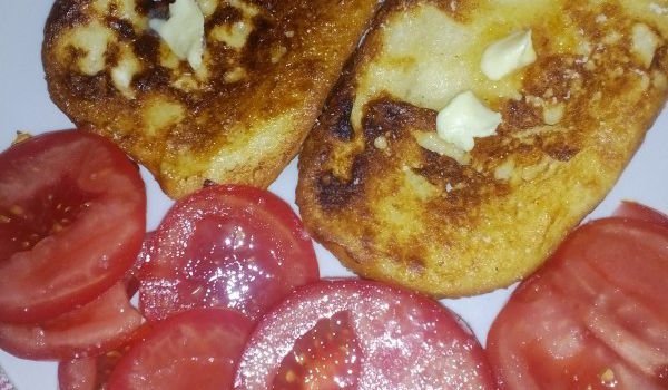 Чеснови пържени филийки