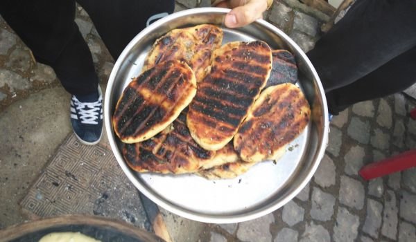 Чеснови пърленки на жар