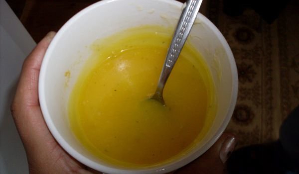 Чесново масло за пърленки