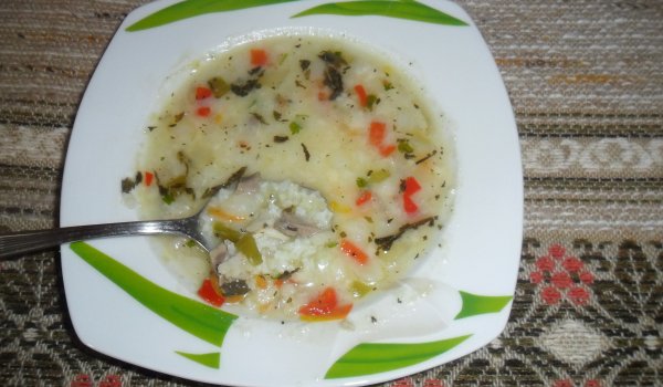 Чорба от агнешка главичка и дреболии