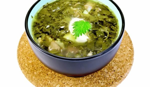 Чорба от коприва и орехи