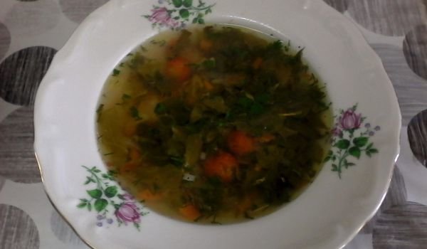 Чорба от спанак и лобода