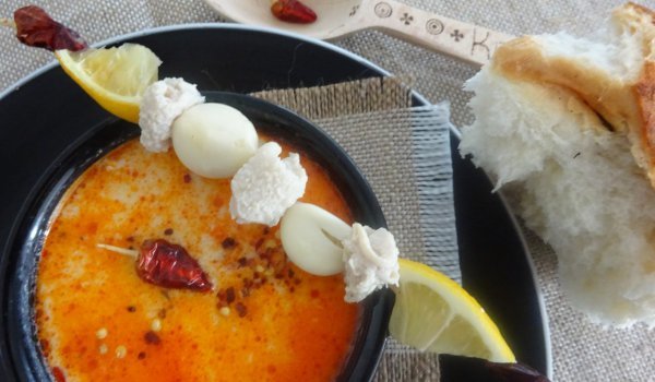 Чорба от телешко шкембе