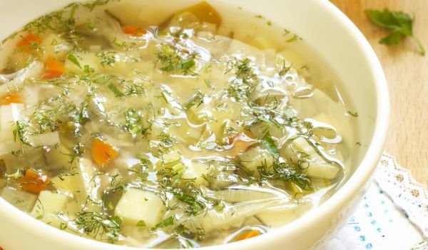 Чорба с праз лук